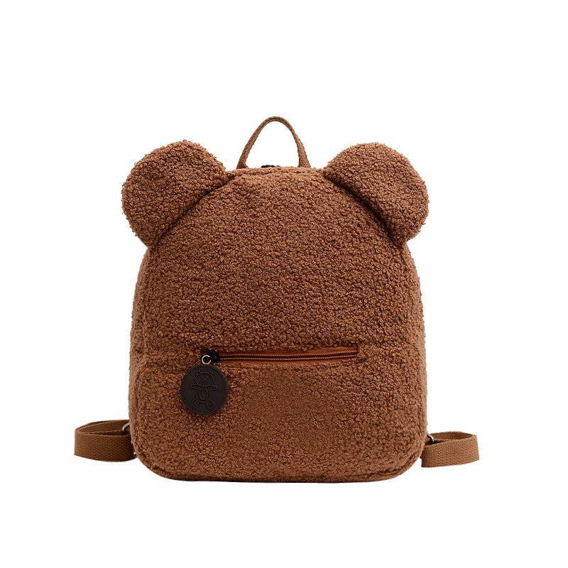Bear Ear Plush Backpack - Noons UK