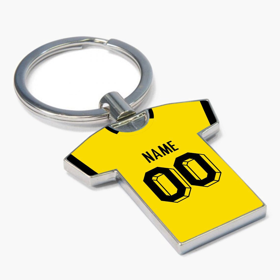 Borussia Dortmund Football Kit Keyring - Noons UK