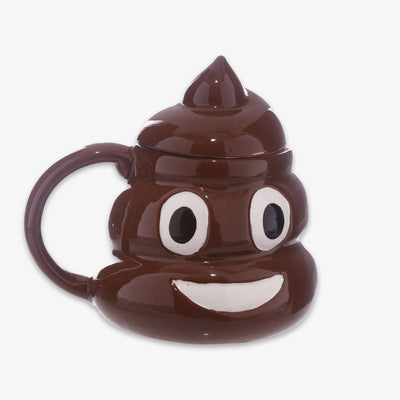Emotive Poo Novelty Mug with Lid - Noons UK