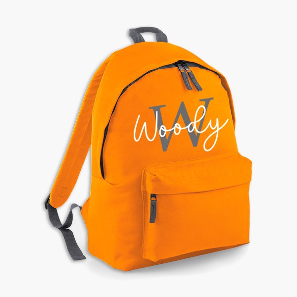 Junior Backpack with Name and Initial - Noons UK