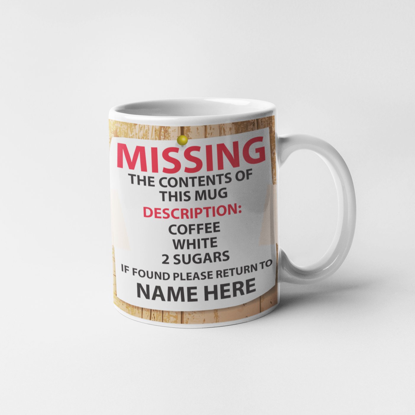 Missing Tea / Coffee Choices 11oz Mug - Noons UK