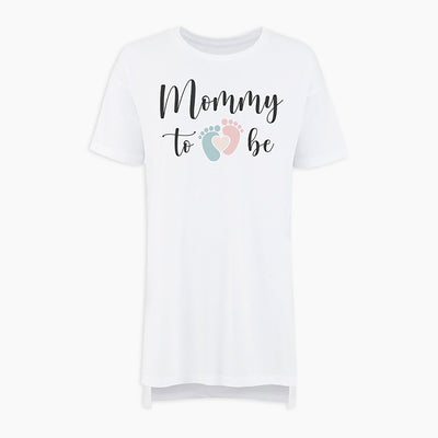 Mother-To-Be Oversized Comfy T-Shirt - Noons UK