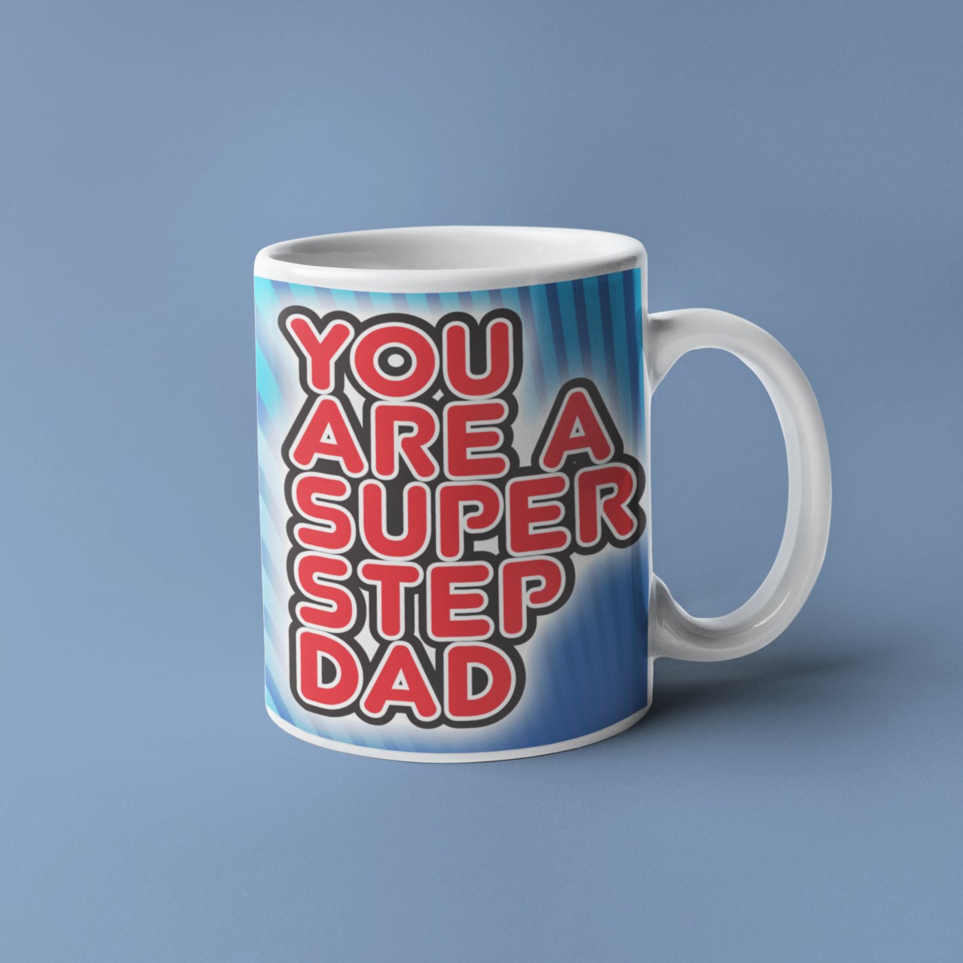 Super Step-Dad Customised 11oz Mug - Noons UK